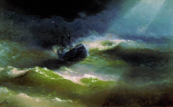 Death at sea image