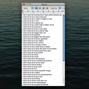 This Goes There, That Comes After: List Poems